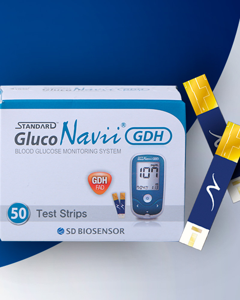Tiras de prueba GlucoNavii® GDH